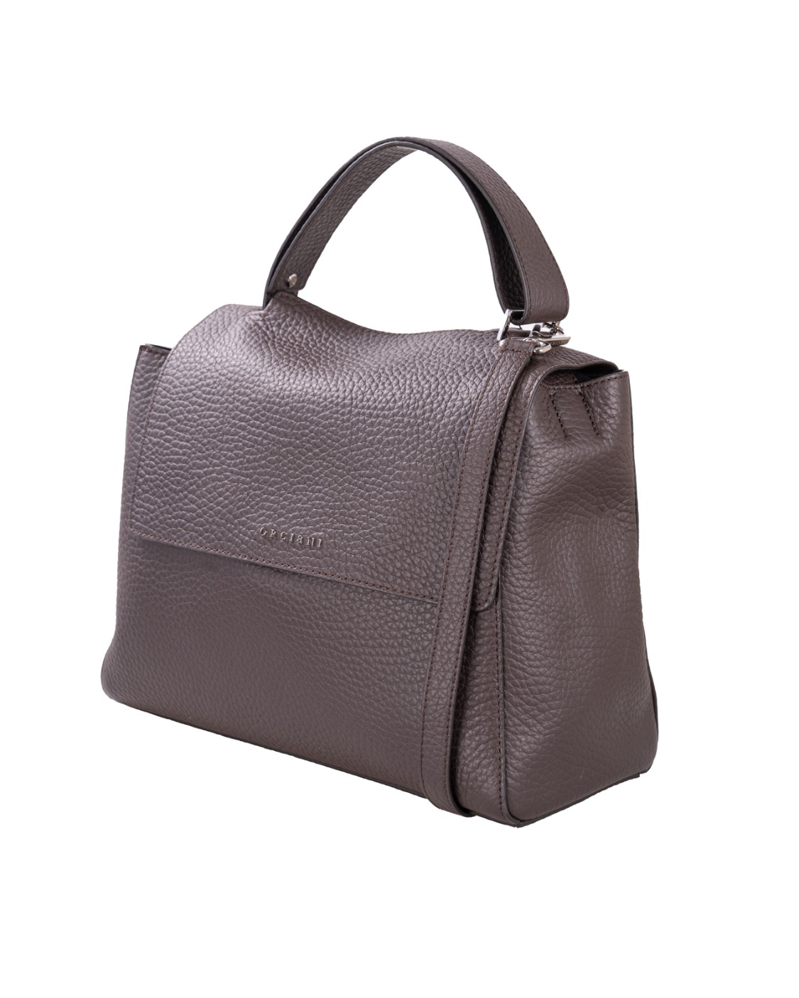 shop ORCIANI  Borsa: Orciani borsa Sveva Soft Media a spalla in pelle con tracolla.
Tasche: 3 interne, di cui una con zip.
Chiusura: patta con bottone magnetico.
Funzionalità: manico allungabile e tracolla rimovibile.
Dettagli: finitura palladio.
Dimensioni: Larghezza: 32 cm / Altezza: 24 cm / Profondità: 15 cm.
Composizione: 100% pelle di vitello.
Made in Italy.. BT2006 SOF-TMO number 5079360